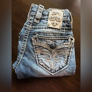 Men’s Rock Revival Jeans - Juniper - Size 27 Slim Boot Cut